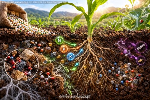 🌱 흙 속의 화학 실험실: 비료와 농약의 작용 메커니즘, 토양 화학과 식물 영양 이야기