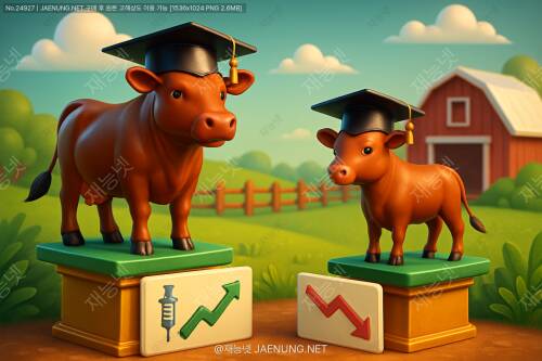 🐄 백신접종 vs 무백신 - 가축 성장률 차이와 농가 수익성 비교 🐖