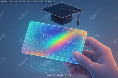 홀로그램 명함: SF 영화 속 미래 기술이 현실이 된 2025년의 혁신적 디자인 👽✨