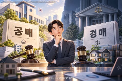 🏠 공매 vs 경매, 뭐가 다를까? — 부동산 투자자라면 반드시 알아야 할 두 경매의 모든 것