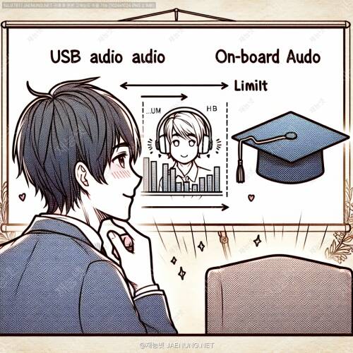 🎧 USB 오디오 vs 온보드 오디오 비교 🎵