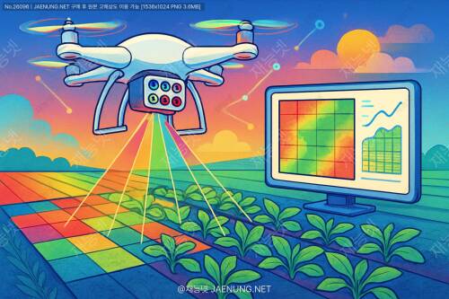 🚁 드론 다분광카메라로 농작물 건강상태 한번에 체크! NDVI 분석의 모든 것