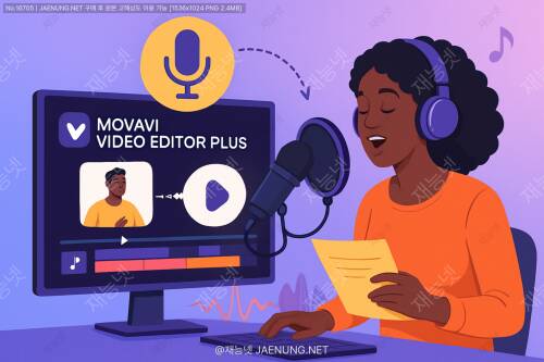 🎬 Movavi Video Editor Plus로 영상에 생동감 불어넣기: 음성 내레이션 추가 완벽 가이드 🎙️