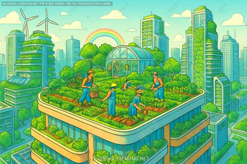 도시농업을 품은 옥상정원, 빌딩이 식량을 생산하는 미래도시 이야기 🌱🏙️