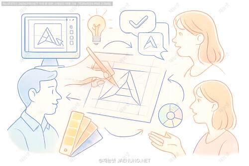 🎨 로고 디자인 프로세스와 클라이언트 소통의 모든 것