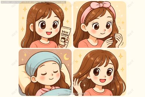 ✨ 잠자는 동안 완성되는 머릿결의 마법! 헤어 슬리핑 팩 완벽 활용 가이드 ✨
