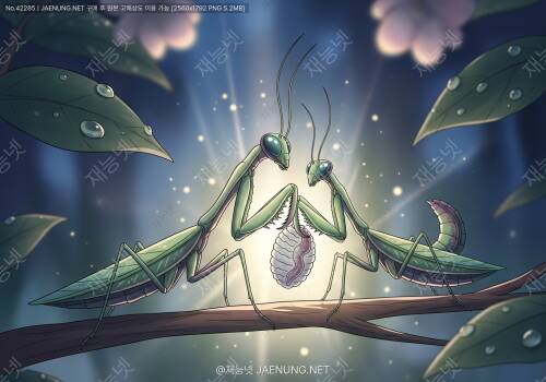 🦗 사마귀의 신비로운 번식 이야기 🌿