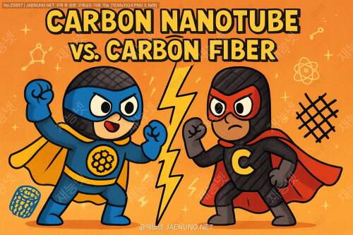 🔬 탄소나노튜브 vs 탄소섬유: 미래 소재의 전도성 및 기계적 특성 완전정복! 🔬
