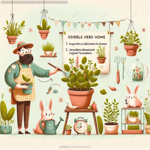 🌿 집에서 쉽게 키우는 식용 허브 가이드 & 활용법 대백과 🌿