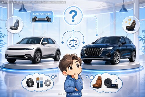 🚘 자동차 가격 결정의 경제학 — 같은 플랫폼인데 왜 가격이 수천만 원씩 차이 나는 걸까?