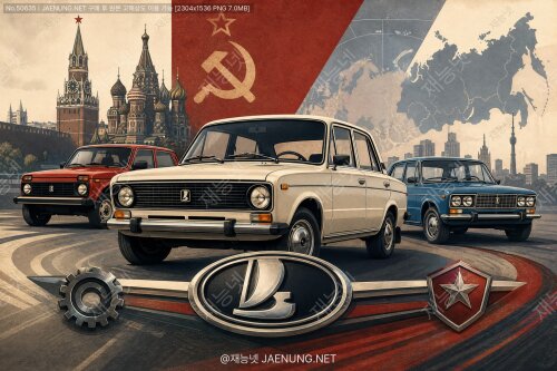 🚗 러시아 라다(Lada)와 소련 자동차의 그림자 — 철의 장막 뒤에서 달린 자동차들의 진짜 이야기