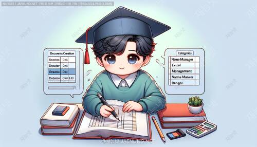 이름 관리자 활용: 범위 이름 지정 및 관리 🏷️📊