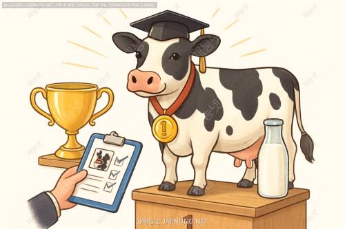 🐄 젖소 고능력우 선발기준: 우유 생산량의 챔피언을 찾아라! 🏆