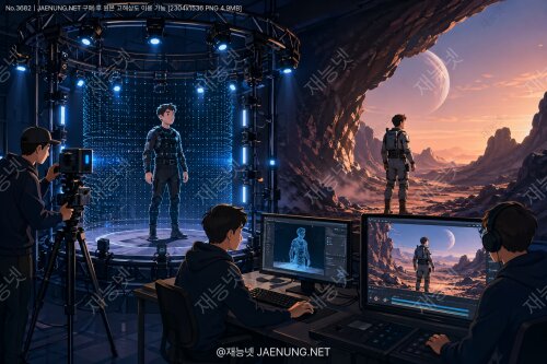 3D 스캐닝 기술을 활용한 실사 VFX 제작 🎥✨