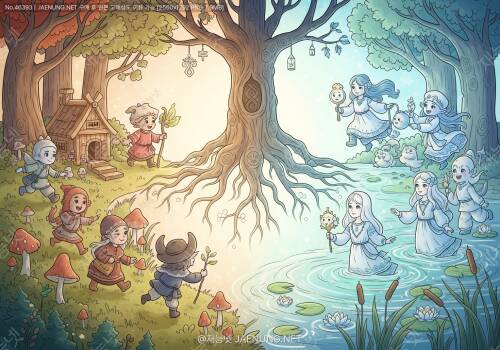 같은 뿌리, 다른 운명 🌳