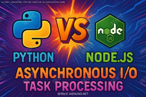 파이썬 vs Node.js: 비동기 I/O 작업 처리 능력 대결! 🐍⚡