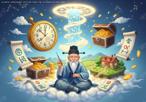 🔮 사주로 보는 은퇴 시기와 노후 재물운— 시주(時柱)에서 읽는 말년 재운의 모든 것 —