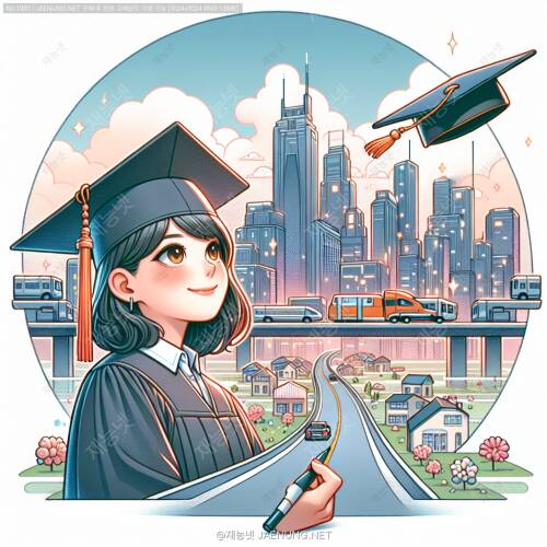미래 도시 컨셉 일러스트레이션의 세계로 떠나볼까? 🚀🌆
