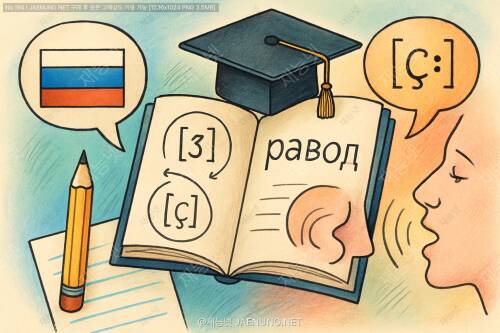 러시아어 발음 교정을 위한 연습법 🇷🇺🗣️