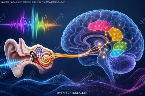 🧠🎵 귀에서 뇌까지! 청각 시스템의 주파수 분석과 언어 이해를 담당하는 뇌 영역 활성화의 모든 것