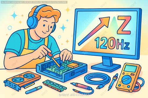 디스플레이 오버클로킹: 주사율 높이기 A부터 Z까지 ⚡️🖥️
