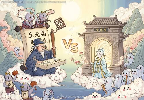 ⚖️ 생사부 VS 환생문: 저승 시스템들의 기능 대결 📜중국 신화 속 사후세계 관리 시스템 완전 분석