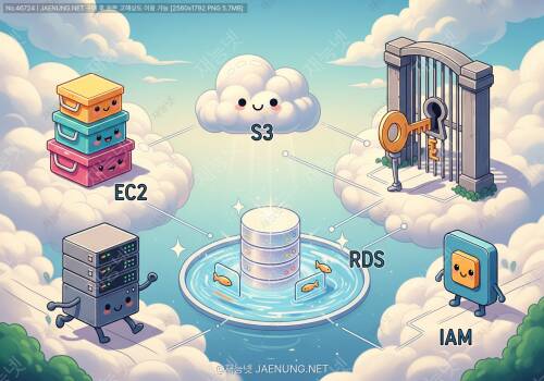 AWS 아키텍처의 기본 구성 완전 정복 — EC2, S3, RDS, IAM 핵심 가이드