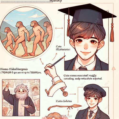 호모 하이델베르겐시스: 70만 년 전의 우리 조상 이야기 🦴🕰️