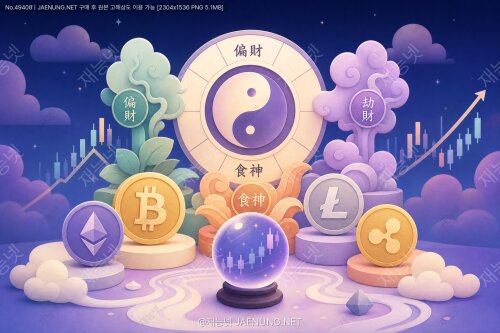 🪙 코인 투자와 사주 편재의 관계: 암호화폐에 맞는 사주가 따로 있을까? 편재·겁재·식신으로 보는 나의 코인 운