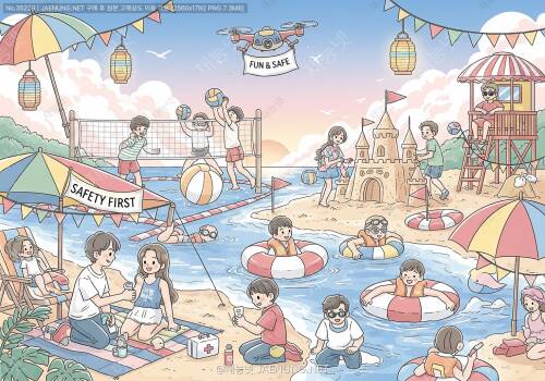 여름 해변 파티, 핵인싸 기획 A to Z: 안전과 재미, 두 마리 토끼 잡는 법 🏖️