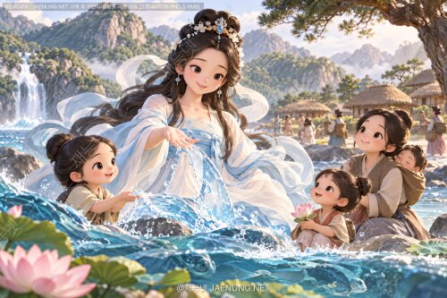 💧 유화부인의 신성성: 물의 여신과 모계사회 🌊