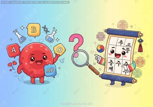 🔮 혈액형 궁합 vs 사주 궁합어느 쪽이 더 과학적 근거가 있을까? 팩트로 파헤쳐보자!