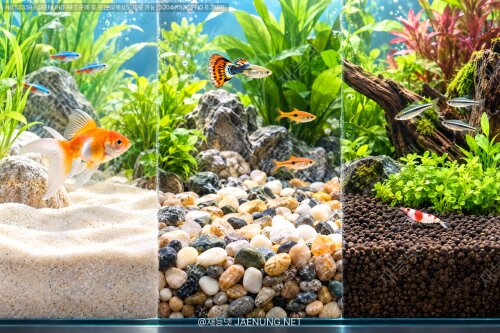 🐠 어항 바닥재 선택 완벽 가이드: 모래 vs 자갈 vs 소일, 우리 물고기에게 딱 맞는 바닥은? 🪨🌱