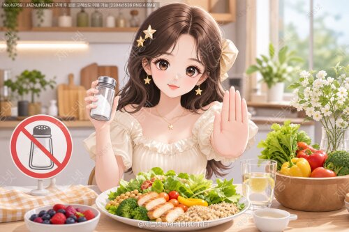 나트륨 섭취를 줄이는 현실적인 식단 조절법