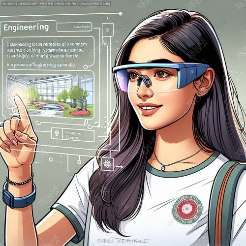 스마트 안경의 증강 현실 디스플레이 시스템: 눈앞에 펼쳐지는 미래 세상 👓✨