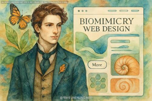 🌿 생체모방 웹디자인: 자연에서 영감을 얻은 디지털 인터페이스의 혁신적 트렌드 🌿