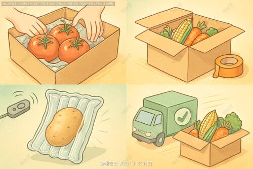 🚚 농산물 택배 포장 파손 방지법 🚚