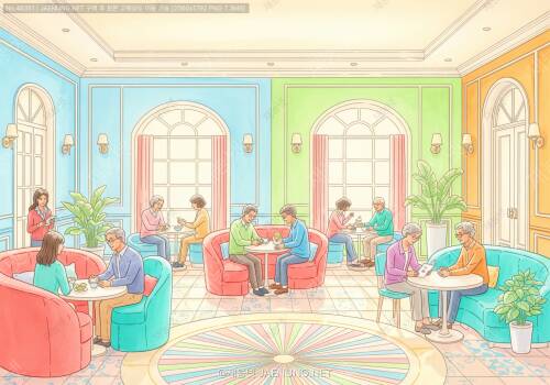 🎨 복지관 내부 색채가 이용자의 심리에 미치는 영향