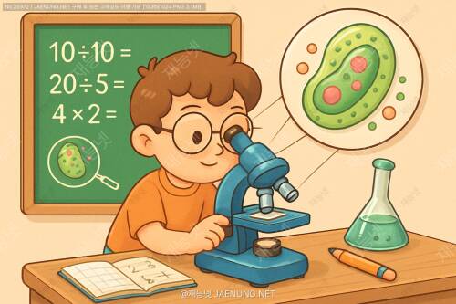🔬 현미경의 배율은 어떤 수학으로 계산되는 걸까?