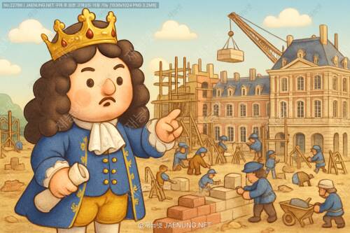 루이 14세의 베르사유 궁전 건설: 절대왕정의 상징 (1661-1678)