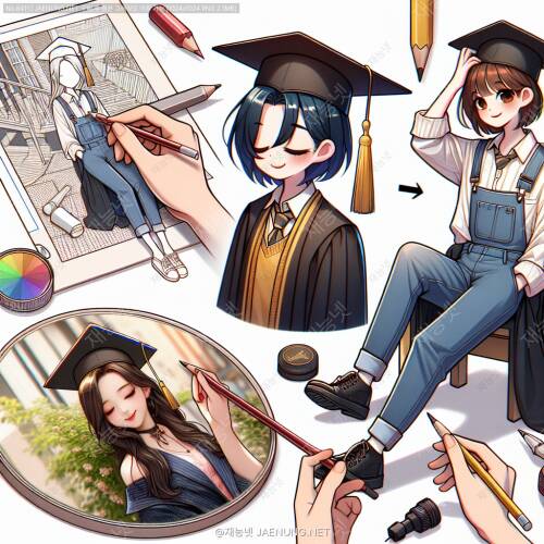 질감 있는 디지털 일러스트레이션 기법 🎨✨