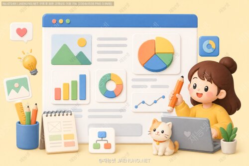 인포그래픽 활용한 블로그 포스팅 디자인
