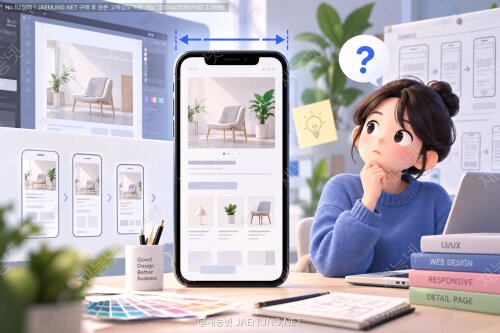 📱 모바일 상세페이지 가로 폭, 몇 px로 만들어야 안 깨질까? — 860px 신화의 진짜 이유 🎨