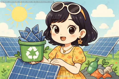 ☀️ 태양광 폐패널, 쓰레기가 아니라 자원이다!