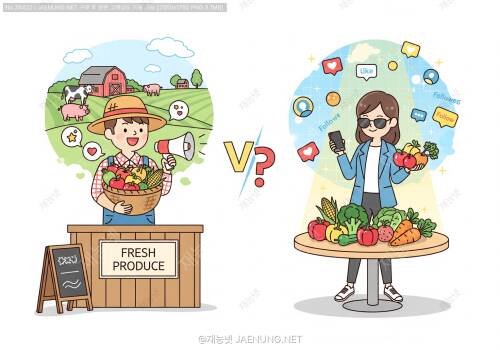 직접홍보 vs 인플루언서 마케팅: 내 농산물, 누가 팔아야 '찐'으로 터질까? 🚀