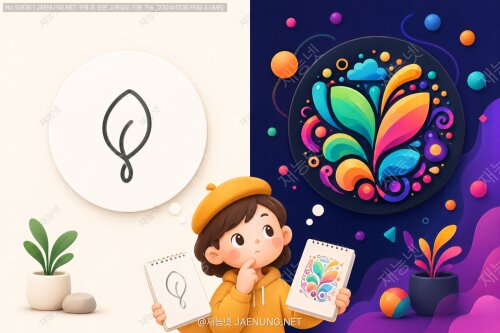 로고 디자인에서의 미니멀리즘과 맥시멀리즘 비교 🎨✨