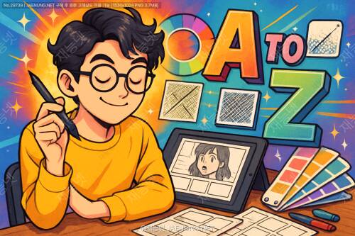 웹툰 고수처럼 보이는 비결, 디지털 만화 톤 A to Z 제작 & 활용법 완전 정복