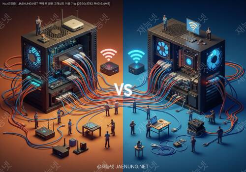 유선 vs 무선 네트워크