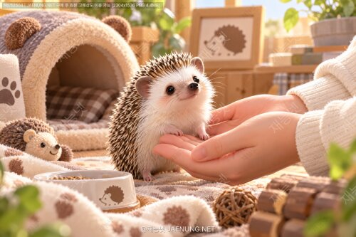 🦔 고슴도치 입양 시기와 손 타기 훈련 완전정복 — 가시 뭉치가 내 손에서 녹는 순간까지