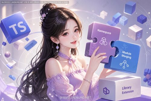 타입스크립트 네임스페이스와 모듈 병합을 활용한 라이브러리 확장 전략